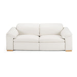 Gregory - Modern Off-White Leather Sofa w/ 2 Recliners by VIG Furniture - View 2
