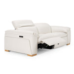 Gregory - Modern Off-White Leather Sofa w/ 2 Recliners by VIG Furniture - View 4