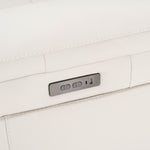 Gregory - Modern Off-White Leather Sofa w/ 2 Recliners by VIG Furniture - View 7