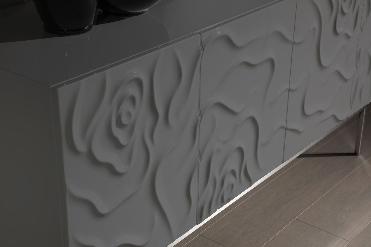 Gwen - Modern Grey High Gloss Buffet by VIG Furniture - View 3