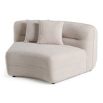 Nomad - Modern Off-White Fabric Curved Sectional Sofa by VIG Furniture - View 5