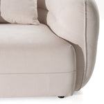 Nomad - Modern Off-White Fabric Curved Sectional Sofa by VIG Furniture - View 8