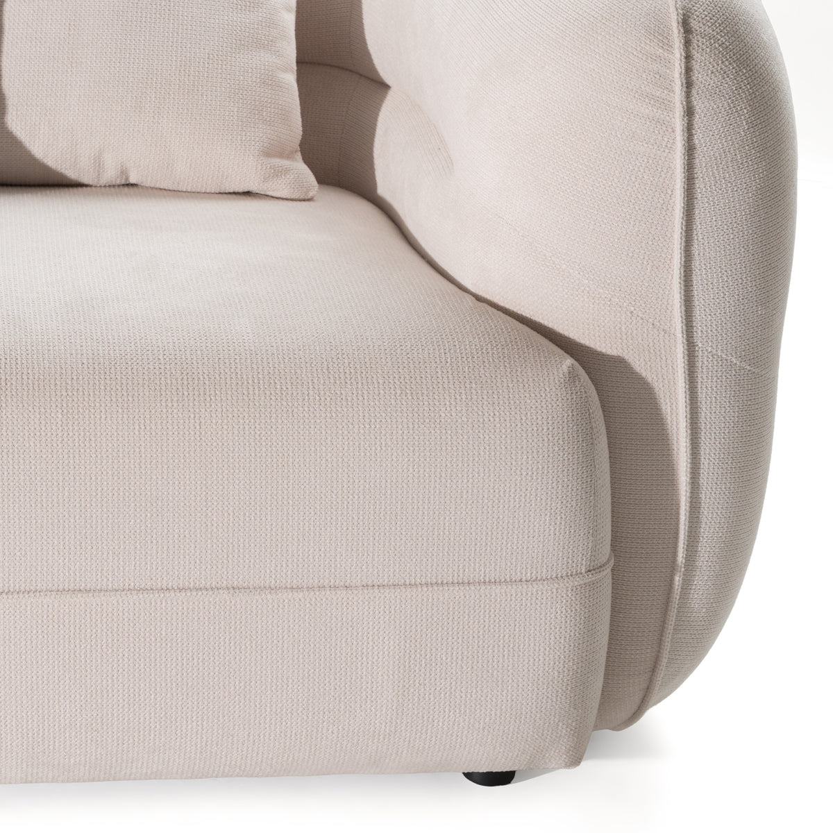 Nomad - Modern Off-White Fabric Curved Sectional Sofa by VIG Furniture - View 8