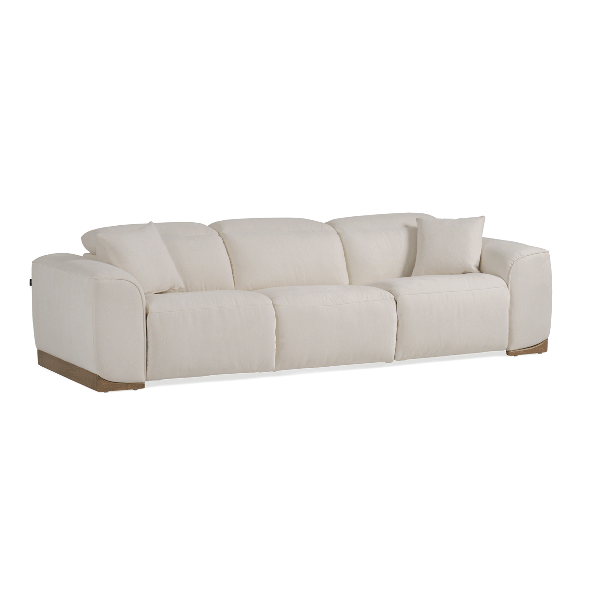 Hagerty - Modern Off-White Fabric Sofa With 2 Power Recliners by VIG Furniture - View 12