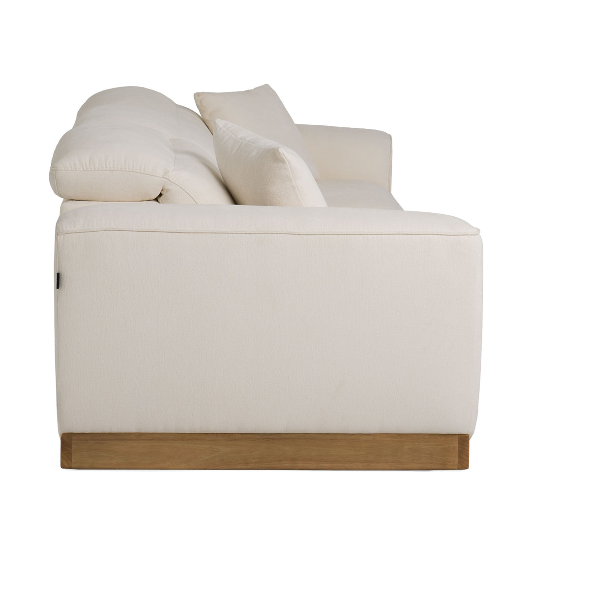 Hagerty - Modern Off-White Fabric Sofa With 2 Power Recliners by VIG Furniture - View 4