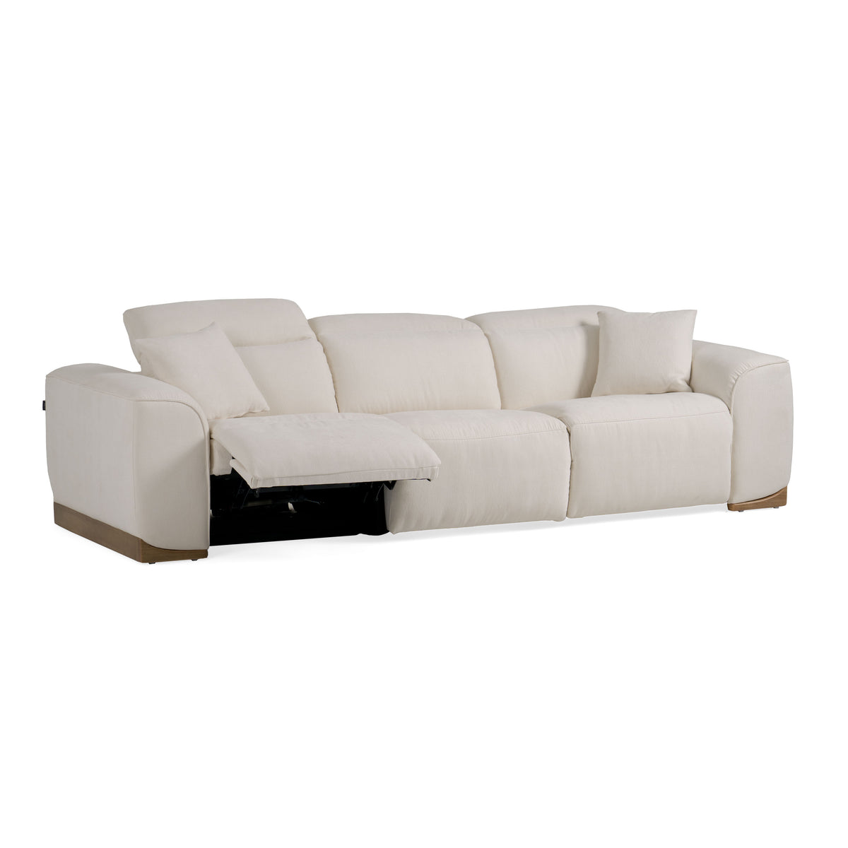 Hagerty - Modern Off-White Fabric Sofa With 2 Power Recliners by VIG Furniture - View 6