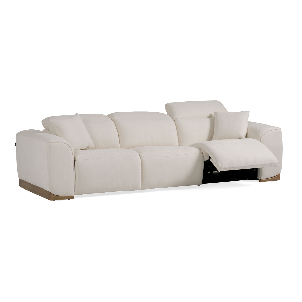 Hagerty - Modern Off-White Fabric Sofa With 2 Power Recliners by VIG Furniture - View 7