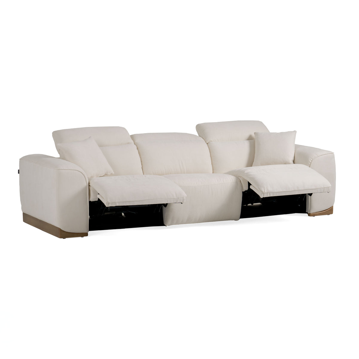 Hagerty - Modern Off-White Fabric Sofa With 2 Power Recliners by VIG Furniture - View 8