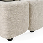 Eastern King Harris - Modern Off-White Fabric Bed by VIG Furniture - View 4