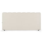 Harris - Modern Off-White Fabric Bed by VIG Furniture - View 2