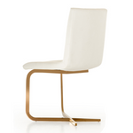 Haslet - Modern White & Rosegold Dining Chair (Set of 2) by VIG Furniture - View 6