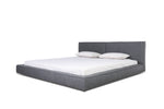 Haven - Eastern King Modern Grey Fabric Bed by VIG Furniture - View 3