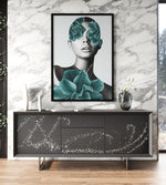 Hawick - Contemporary Dark Grey + Abstract White Paint Buffet by VIG Furniture - View 7