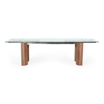 Helena - Modern Extendable Glass Dining Table - Large by VIG Furniture - View 1