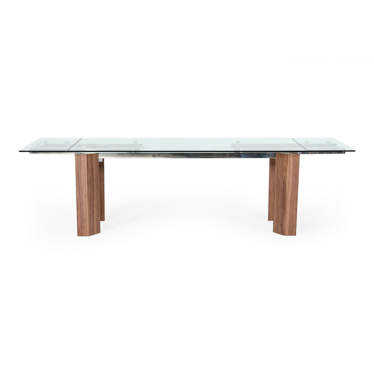 Helena - Modern Extendable Glass Dining Table - Large by VIG Furniture - View 1