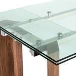 Helena - Modern Extendable Glass Dining Table - Large by VIG Furniture - View 11