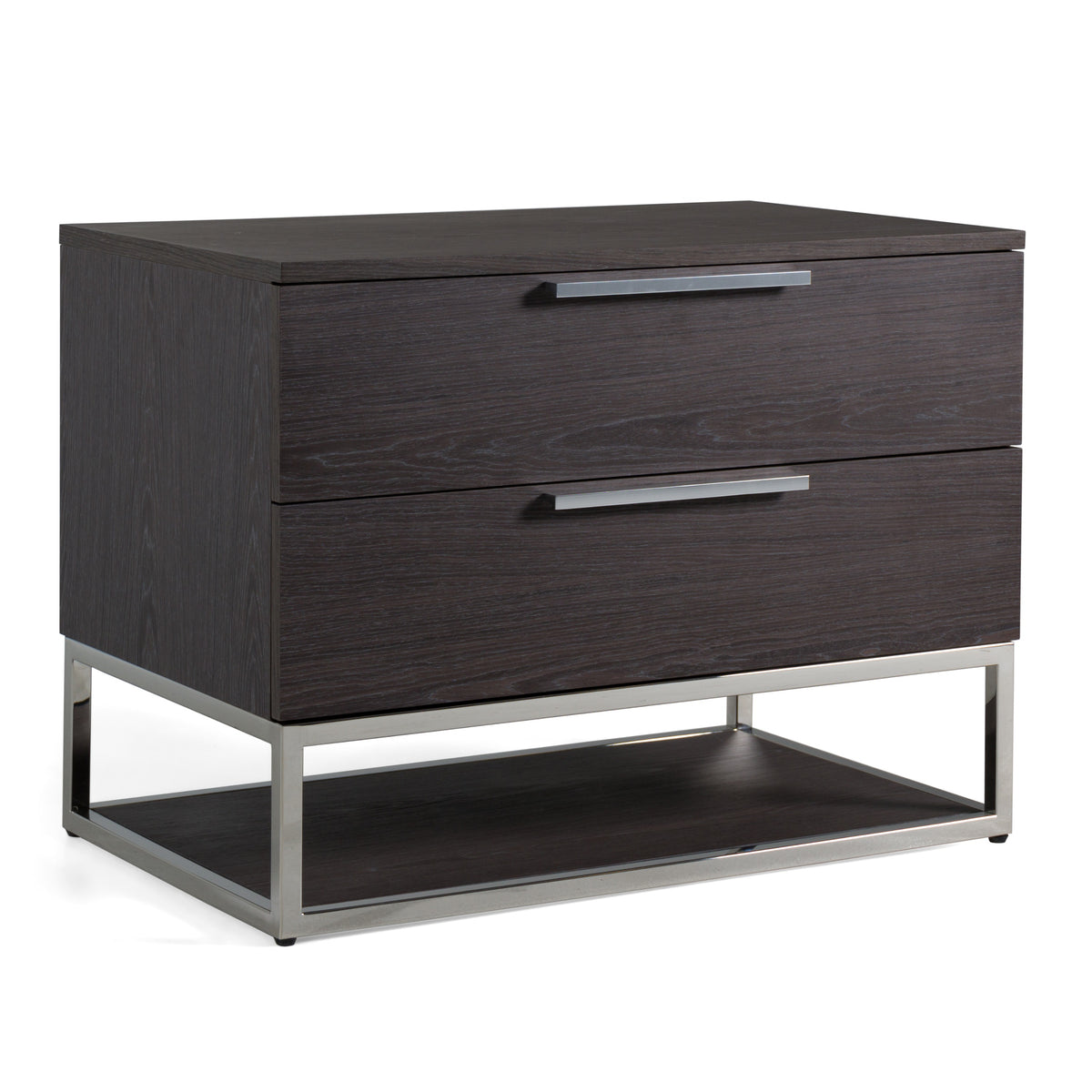 Helenora - Modern Grey Elm Nightstand by VIG Furniture - View 2