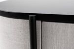 Hobart - Modern Beige Fabric & Black Metal Buffet by VIG Furniture - View 6