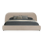 Hortman - Modern Beige Velvet Bed by VIG Furniture - View 1