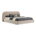Hortman - Modern Beige Velvet Bed by VIG Furniture - View 3