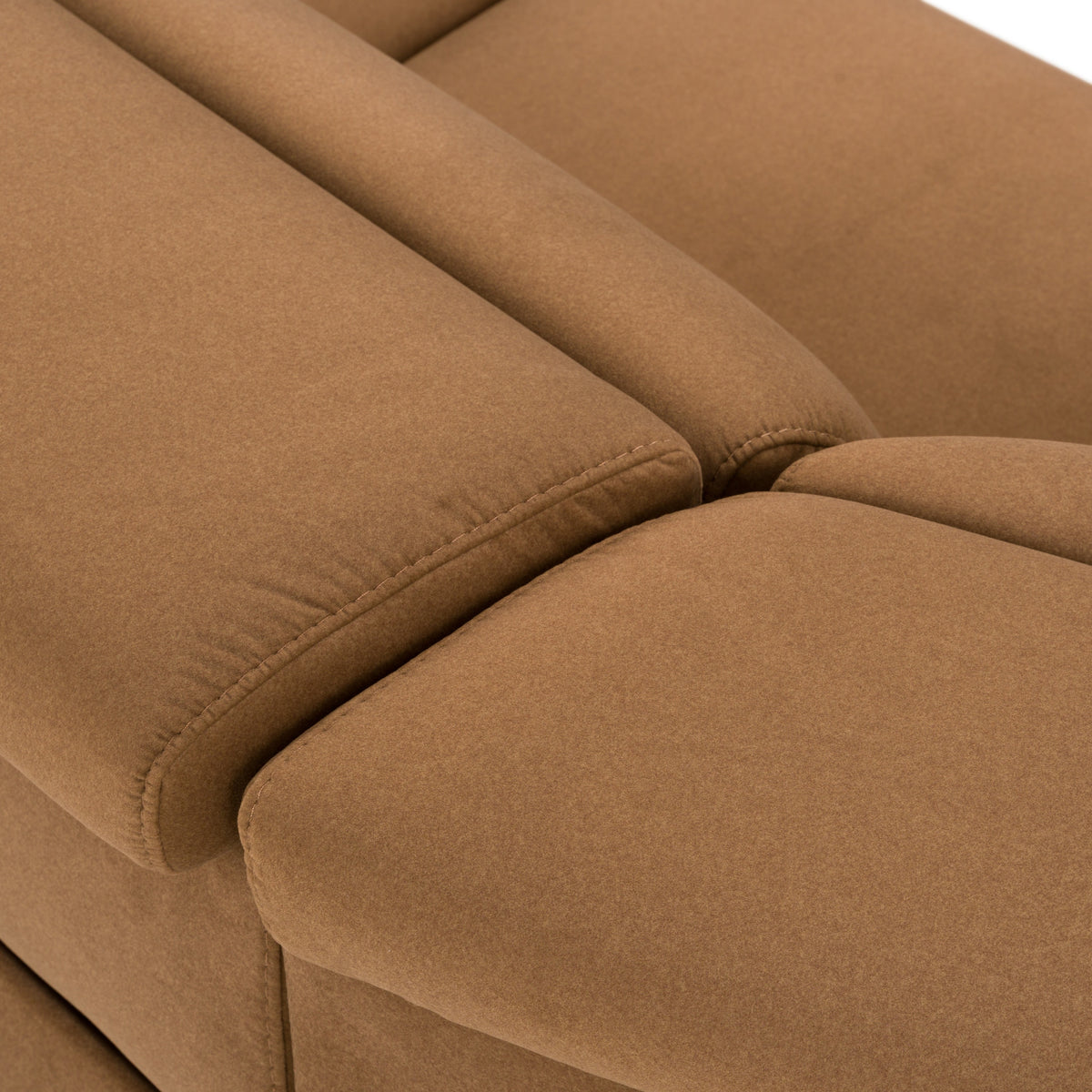 Horton - Modern Brown Fabric Sectional Sofa w/ 3 Recliners by VIG Furniture - View 6