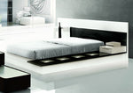 Impera Modern Black and White Lacquer Walk-on Platform Bed by VIG Furniture - View 2