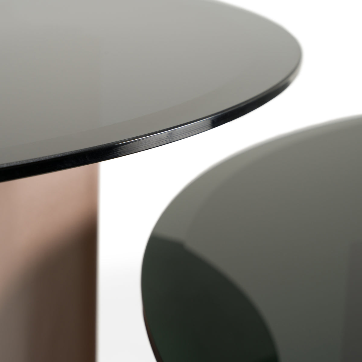 Ingram - Modern Round Nesting Coffee Table Set by VIG Furniture - View 10