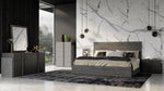 Lucia - Italian Modern Matte Grey / Elm Grey Bed by VIG Furniture - View 3
