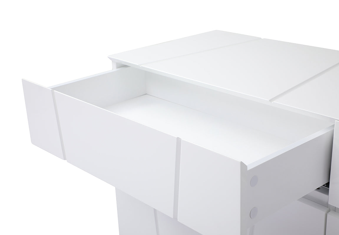 Chrysler Modern White Dresser by VIG Furniture - View 3