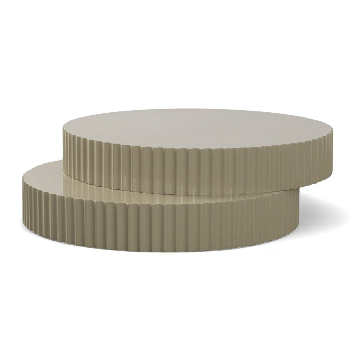 Jacinto Modern Round Coffee Table by VIG Furniture - View 1