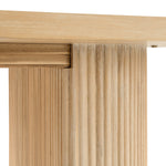 Jacobson - Modern Natural Acacia Oval Dining Table by VIG Furniture - View 16