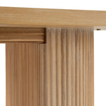 Jacobson - Modern Natural Acacia Oval Dining Table by VIG Furniture - View 11