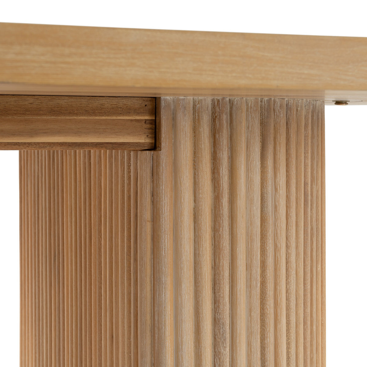Jacobson - Modern Natural Acacia Oval Dining Table by VIG Furniture - View 11