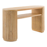 Jacobson - Modern Natural Acacia Console Table by VIG Furniture - View 9