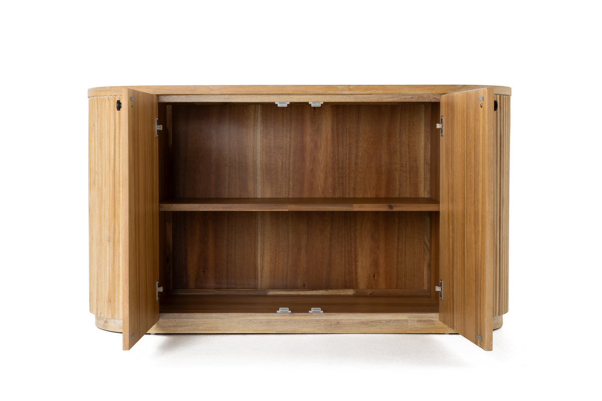 Jacobson - Modern Natural Acacia Buffet by VIG Furniture - View 8