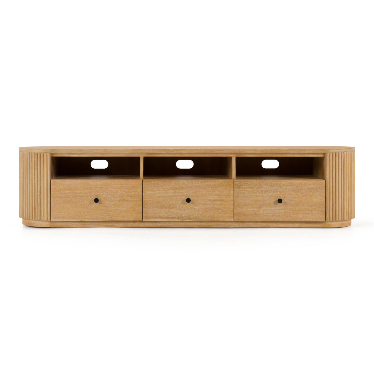 Jacobson - Modern Natural Acacia TV Stand by VIG Furniture - View 1