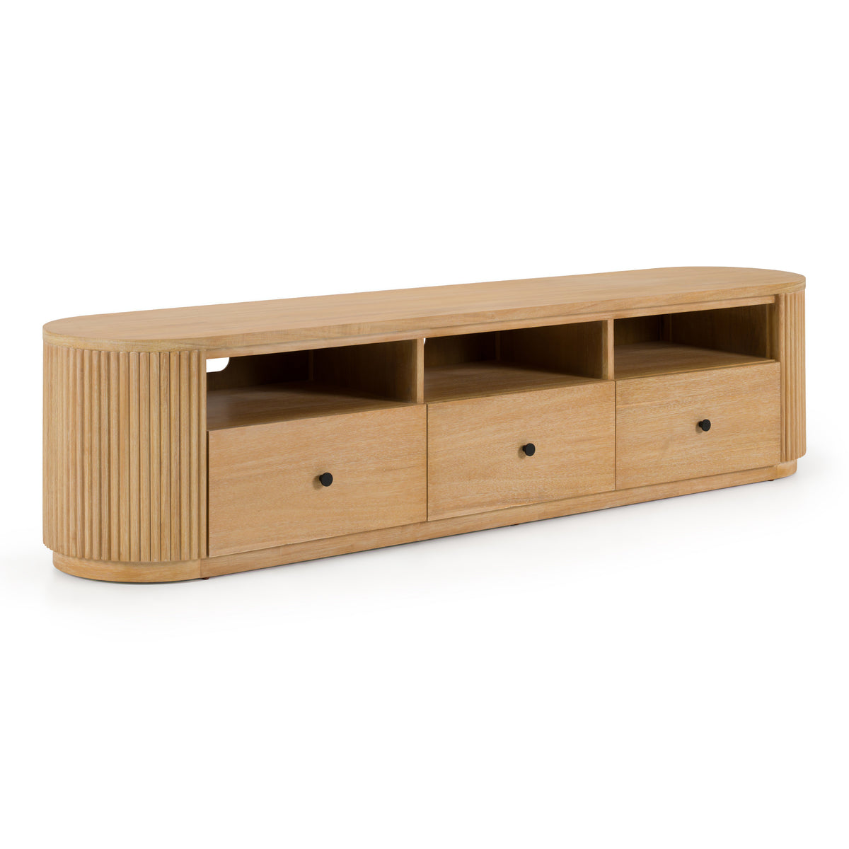 Jacobson - Modern Natural Acacia TV Stand by VIG Furniture - View 10