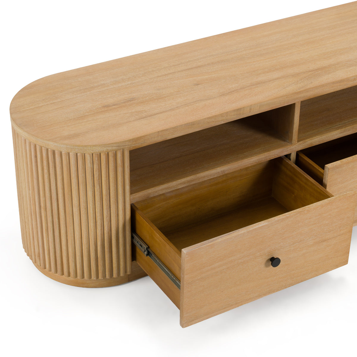 Jacobson - Modern Natural Acacia TV Stand by VIG Furniture - View 14