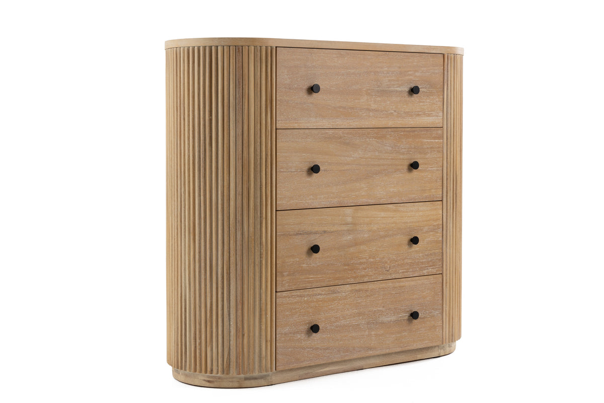 Jacobson - Modern Natural Acacia Chest by VIG Furniture - View 5