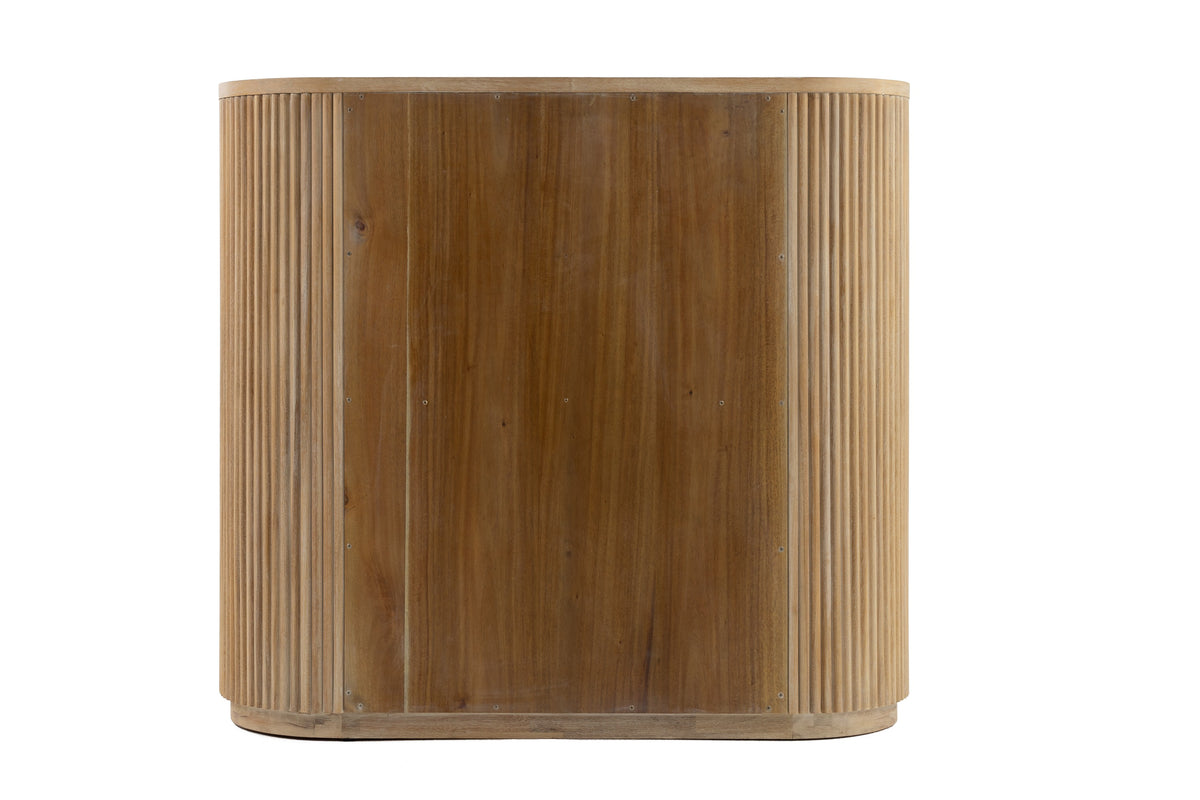 Jacobson - Modern Natural Acacia Chest by VIG Furniture - View 6