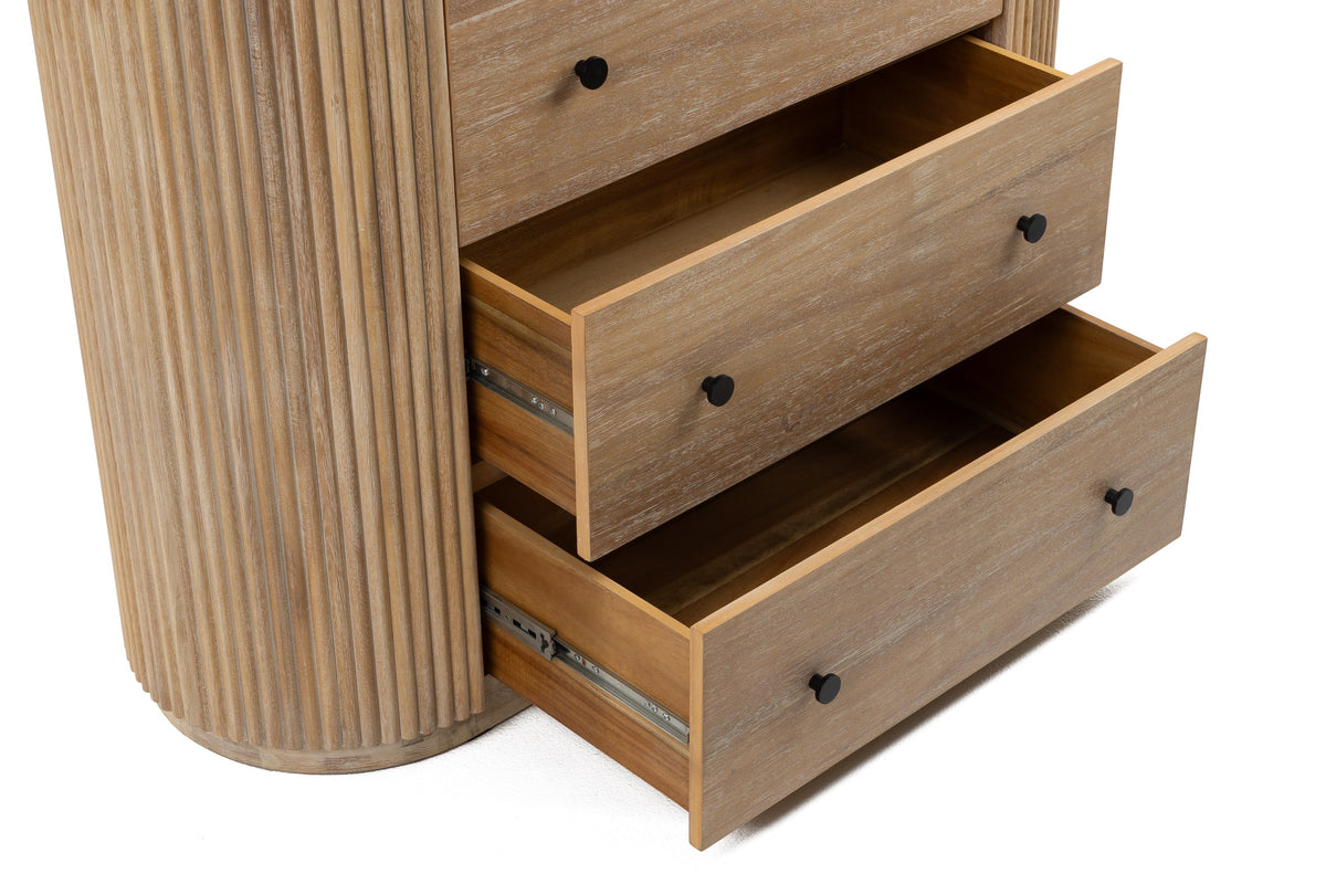 Jacobson - Modern Natural Acacia Chest by VIG Furniture - View 7