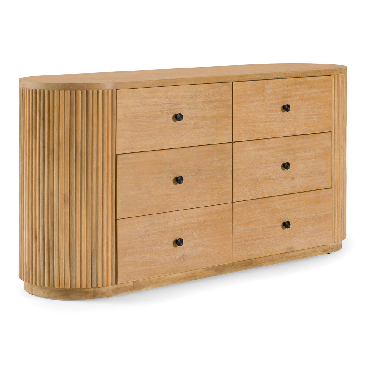 Jacobson - Modern Natural Acacia Dresser by VIG Furniture - View 2