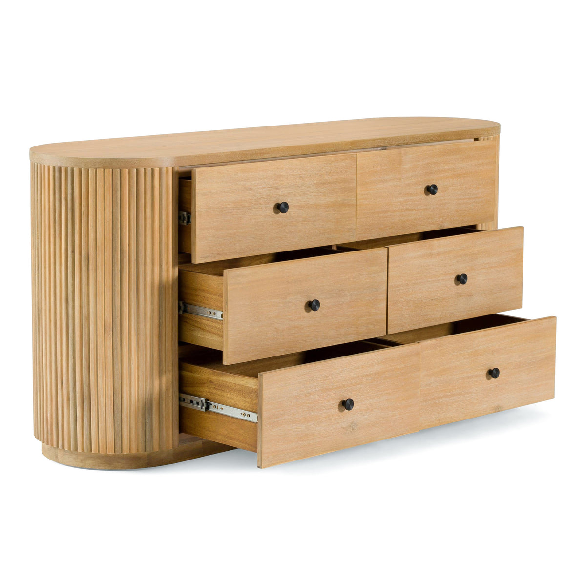 Jacobson - Modern Natural Acacia Dresser by VIG Furniture - View 11