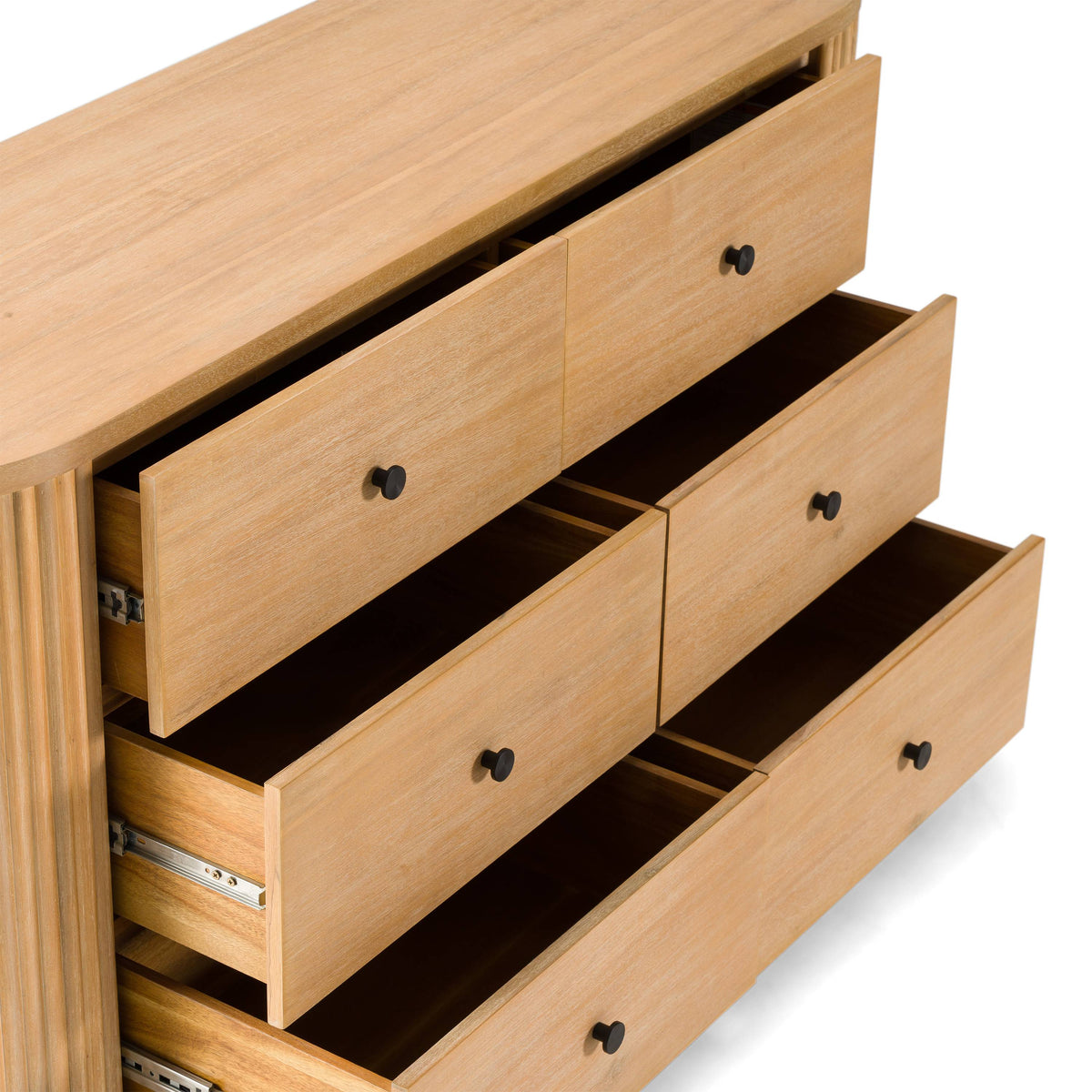 Jacobson - Modern Natural Acacia Dresser by VIG Furniture - View 4