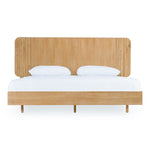 Jacobson - Modern Natural Acacia Bed by VIG Furniture - View 1