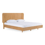 Jacobson - Modern Natural Acacia Bed by VIG Furniture - View 2