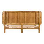 Jacobson - Modern Natural Acacia Bed by VIG Furniture - View 3