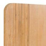 Jacobson - Modern Natural Acacia Bed by VIG Furniture - View 5