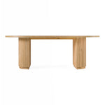 Jacobson - Modern Natural Acacia Oval Large Dining Table by VIG Furniture - View 1