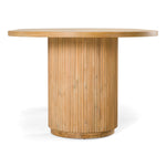 Jacobson - Modern Natural Acacia Oval Large Dining Table by VIG Furniture - View 5
